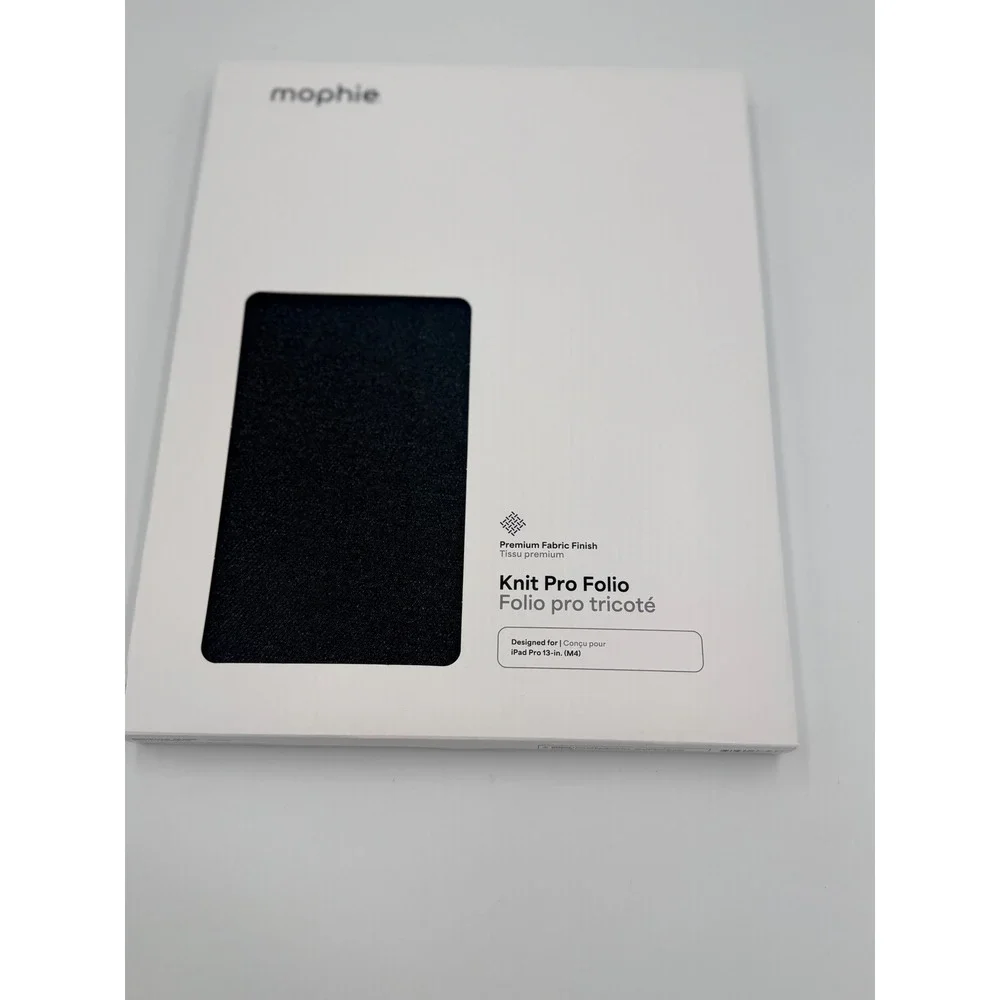 Mophie Knit‎ Pro Folio iPad Pro 13-inch Black Premium Fabric Case JM4425033907
